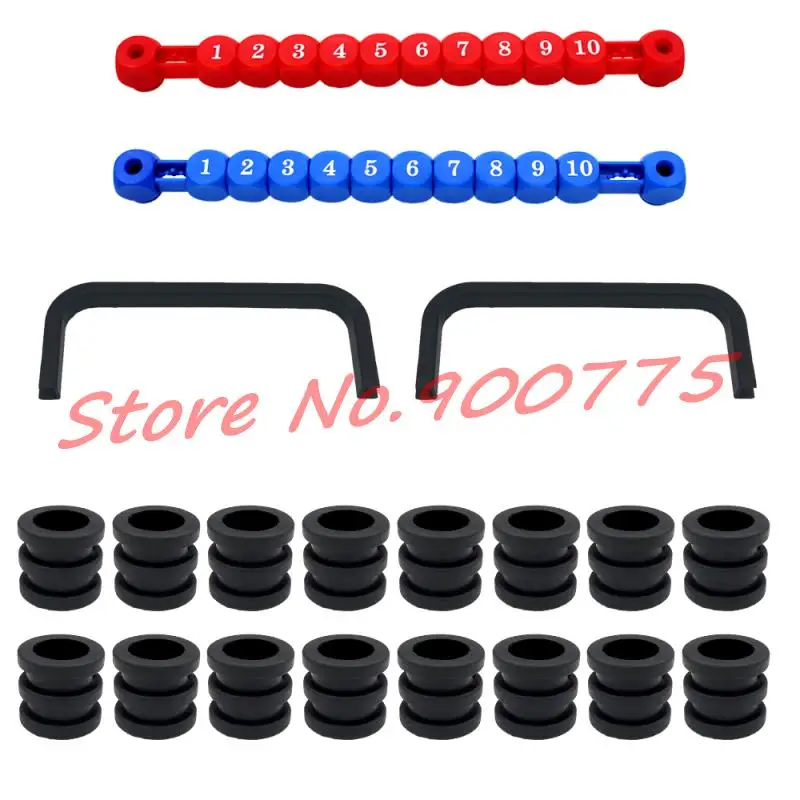 Buy 5/8" Soccer Table Parts 1 pair Scorer+2 pcs Liner