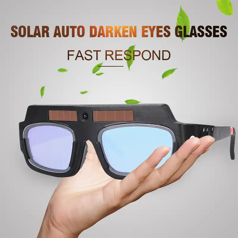 Solar Powered Automatic Welding Glasses Auto Darkening Welding Helmet Glass