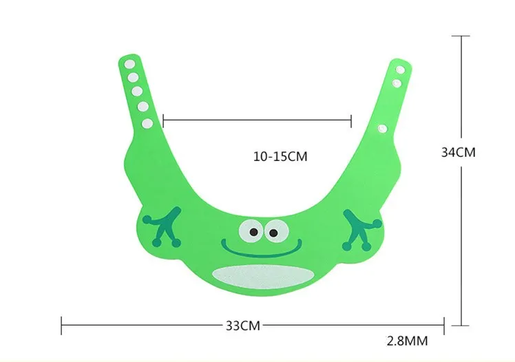 Регулируемая Шапочка для душа для малышей, детский шампунь, шапочка для душа для купания, защита для мытья волос, кепки с прямым козырьком для ухода за ребенком