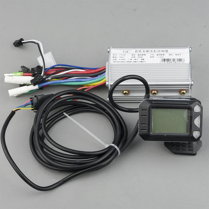 

Bicycle Accessory 36V 250W 350W Speed Controller For Brushless Motors Thumb Throttle Electric Bike Controller Display On Bike