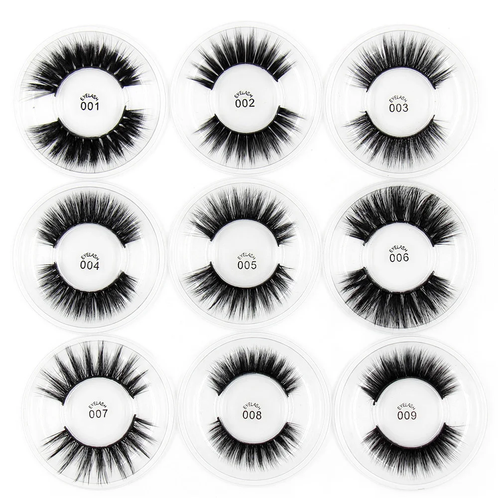 Lehuamao Lashes 3d Silk Eyelashes 100 Handmade Eye Lashes Makeup Thick
