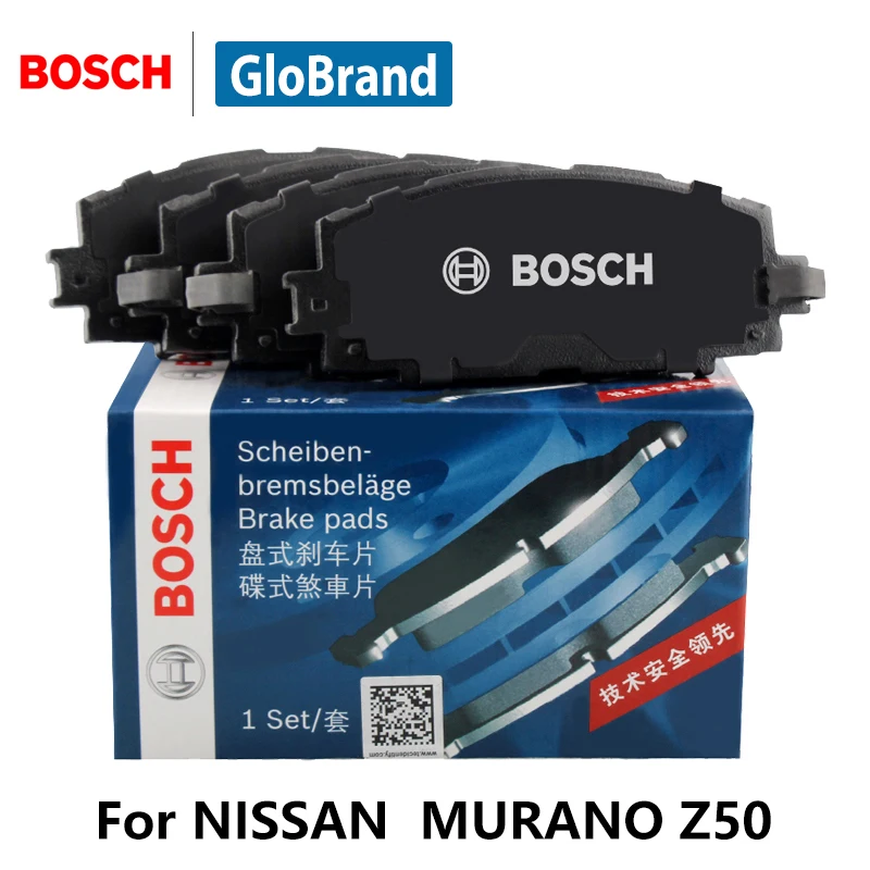 4pieces/set BOSCH Car Front Brake Pads For NISSAN MURANO Z50 0986AB2715