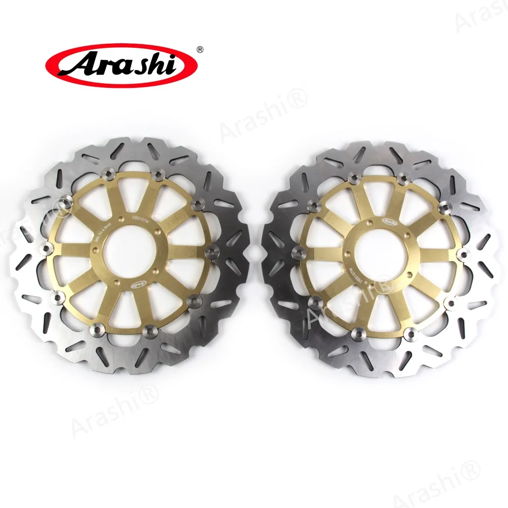 

Arashi 1 Pair For DUCATI MONSTER 821 STRIPE ABS 2015 2016 2017 CNC Full Floating Front Brake Disc Brake Rotors Disks Motorcycle