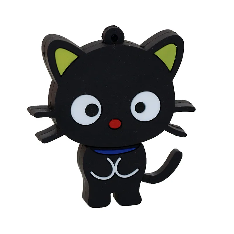 USB Flash Drive Animal Black White Cat Pen Drive Cartoon Pendrive  Mouse 8GB 16GB 32GB 64GB 128G USB 2.0 Flash Memory Stick Gift memory drive