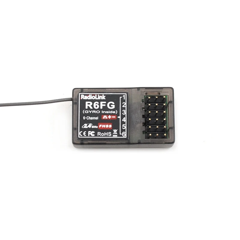 RadioLink RC4GS 2 4G 4CH RC автомобиль контроллер передатчика w R6FG гироскоп внутри приемник