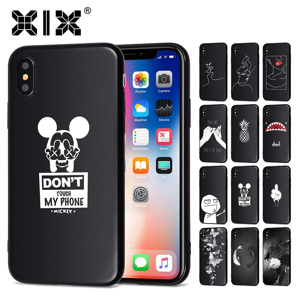 XIX Lifestyle Soft Silicone TPU Case for iPhone 5 5S SE Fish Shockproof Thin Protective Cover |