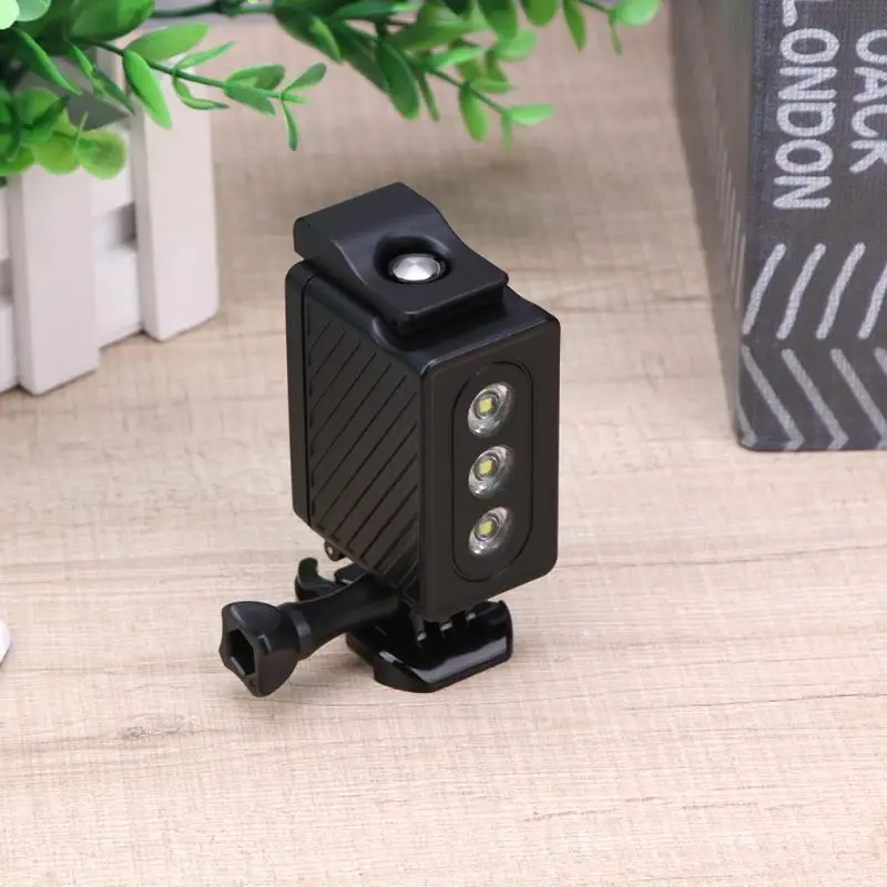 Дайвинг Подводные Водонепроницаемый 3 высококачественных Светодиодная лампа бусы пятна для GoPro Hero Xiaomi Yi Камера
