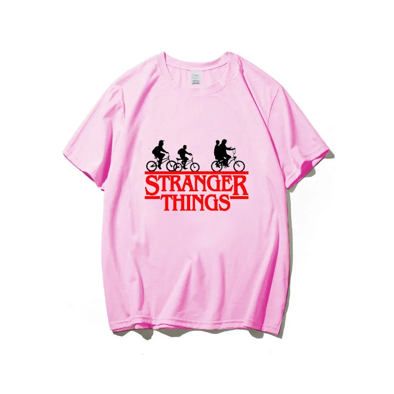 Забавные странные вещи 3 футболка женская ТВ-шоу футболка vogue Лето размера плюс футболка Femme Повседневные Топы camiseta уличная одежда - Цвет: x51503