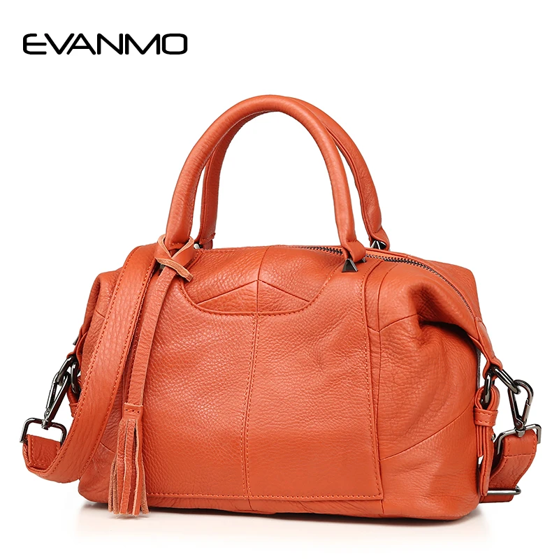 Women Genuine Leather Bag Handbags Hit Color Brand Leather Luxury Handbag 2018 Padlock Women Handbags Shoulder Bag Female