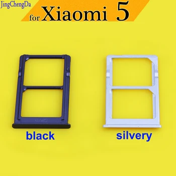 

JCD for Xiaomi Mi 5 Mobile Phone SIM Card Tray SIM Card Holder for Xiaomi Mi5 SIM Card Slot black/silvery