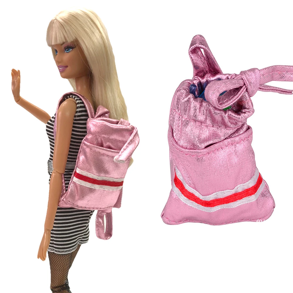 NK новинка, одна штука, кукла для девочек, мини ручная работа, повседневная одежда, сумка, два цвета на выбор, модная милая сумка для куклы Барби, аксессуары 109
