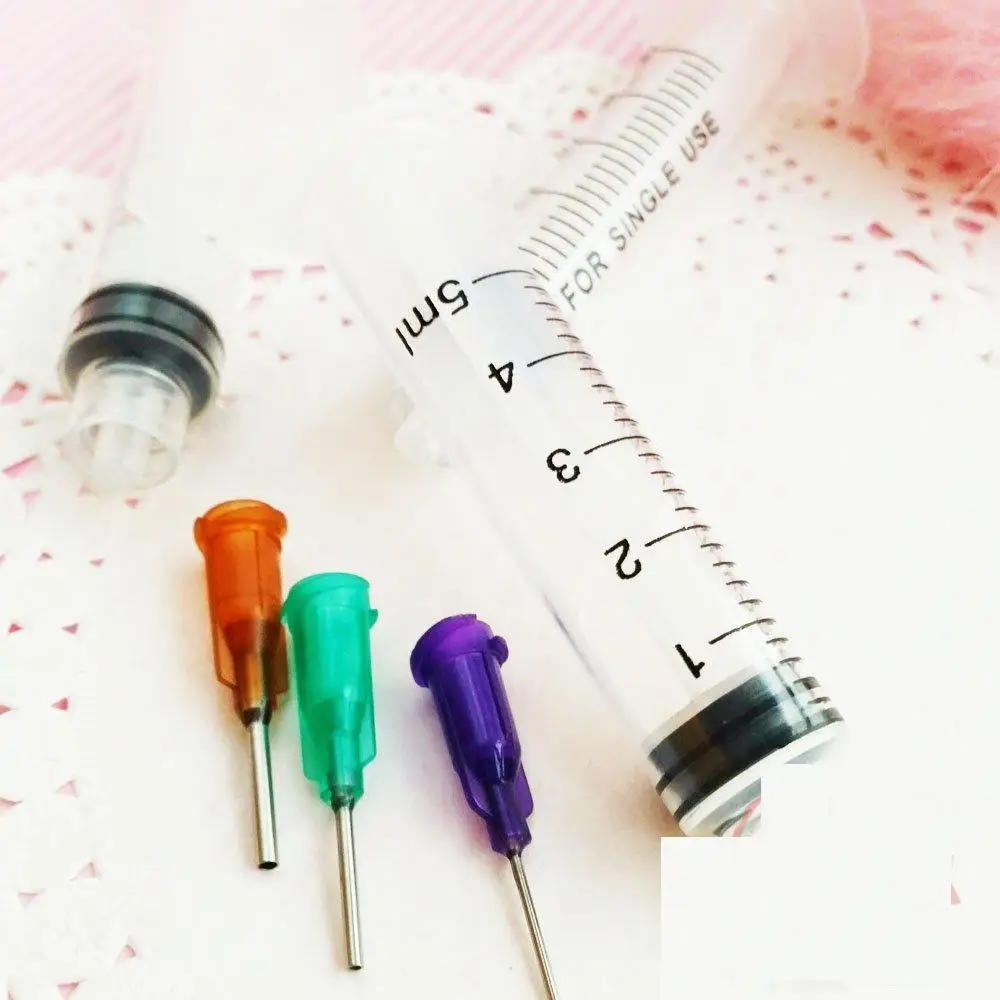 3 Sets Syringe Glue Dispensing applicator thick glue E6000 / water