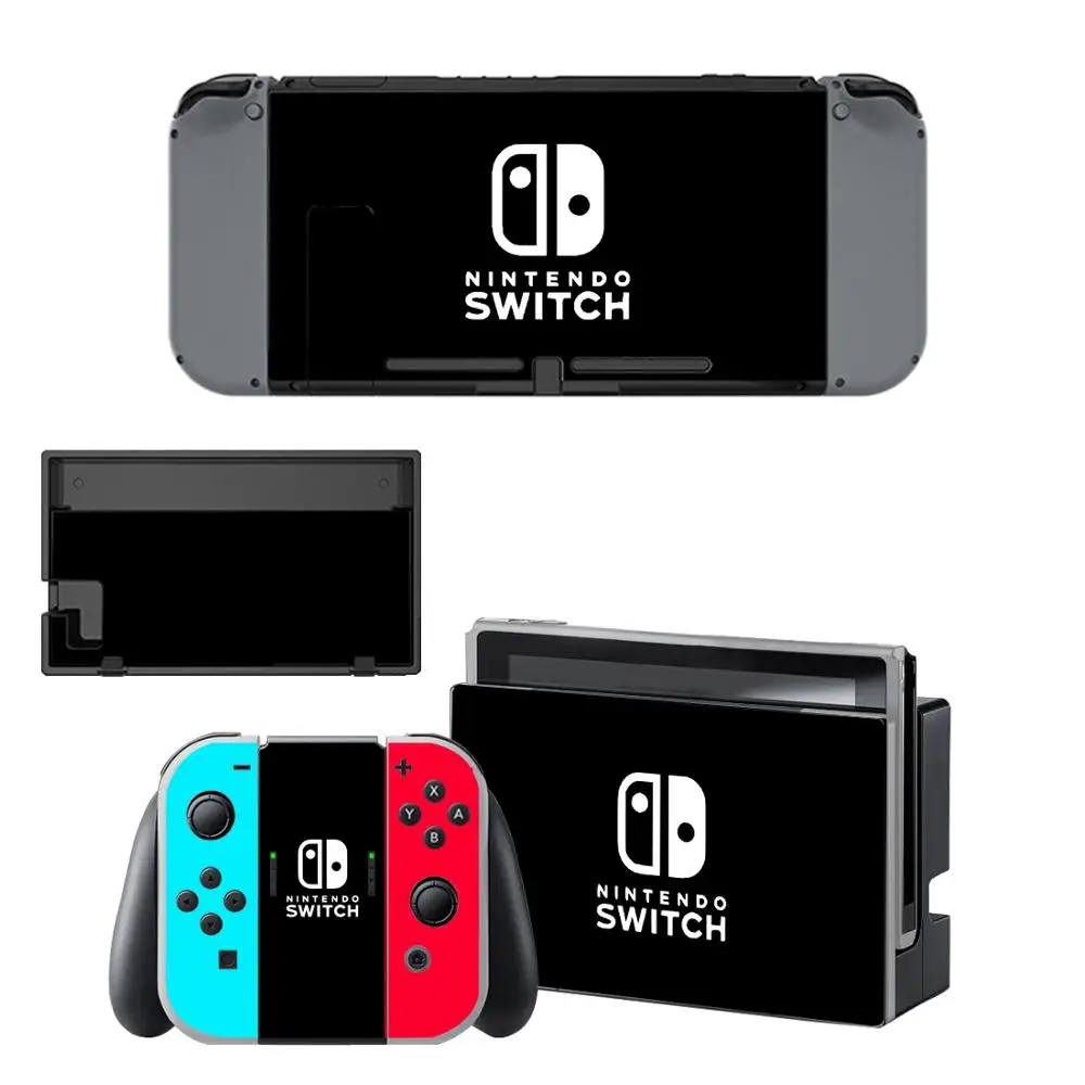 Nintendo Switch из винила и кожи Стикеры Обёрточная бумага для nintendo консолью коммутатора Joy-Con док-станция для кожи - Цвет: YSNS0579