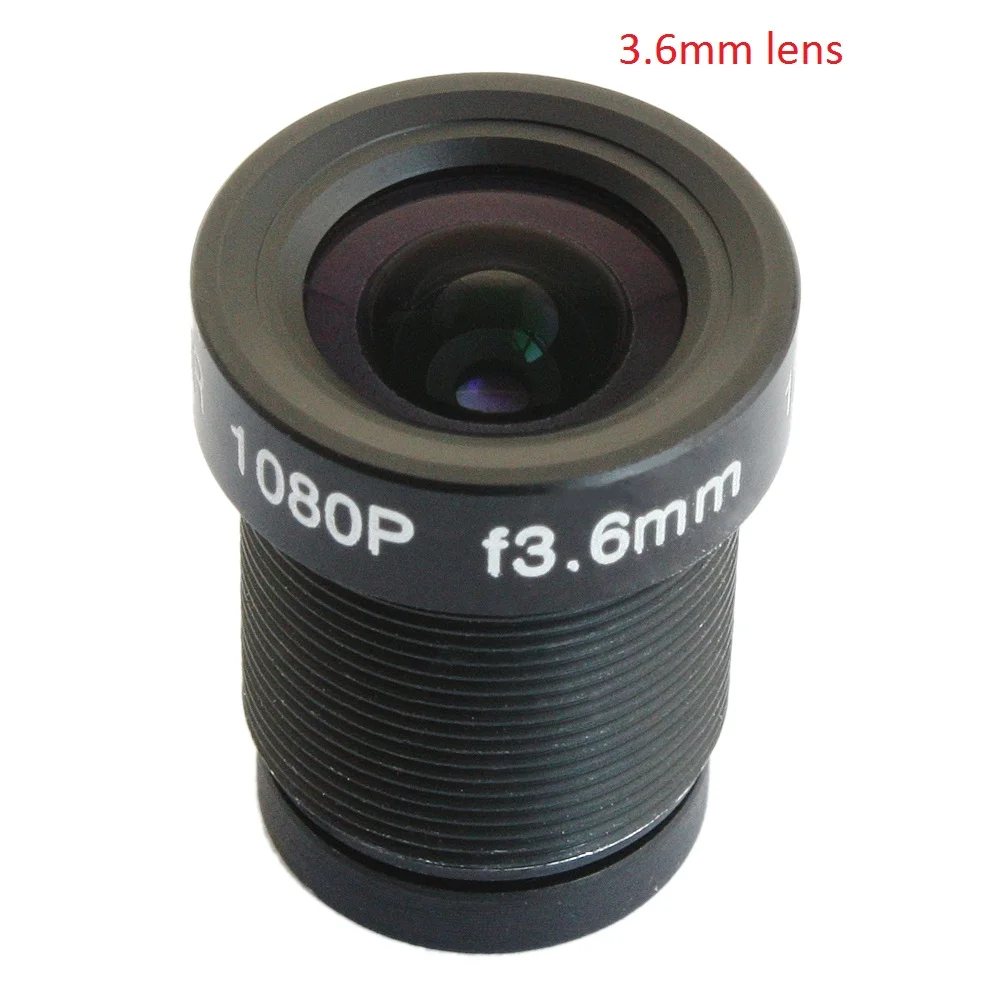 Мегапикселей фиксированной foculs M12 крепление 2,1/2,8 мм/3,6 мм/6/8 мм/12 мм на выбор HD CCTV Камера объектив камеры высокого разрешения с фиксированным для Камера модуль - Цвет: 3.6mm lens