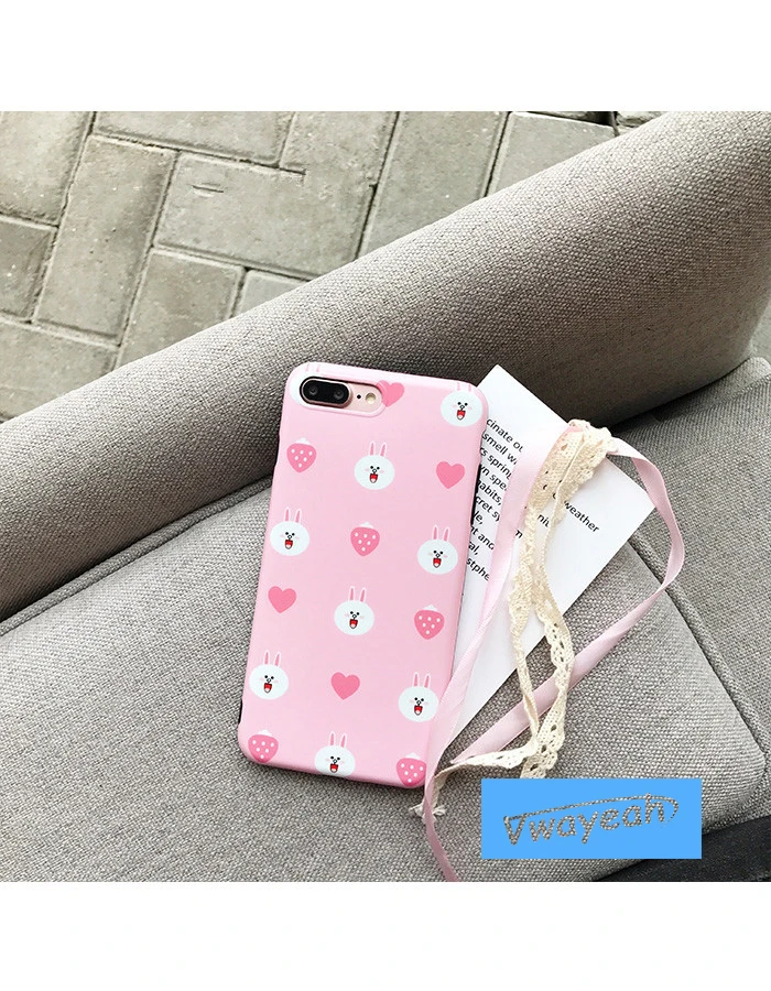Strawberry Rabbit Bunny Bear Case (2)