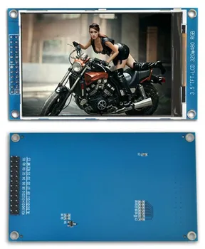

3.5 inch 24PIN TFT LCD Color Screen with Adapter Board ILI9486 Drive IC 16bit Parallel Interface 320(RGB)*480