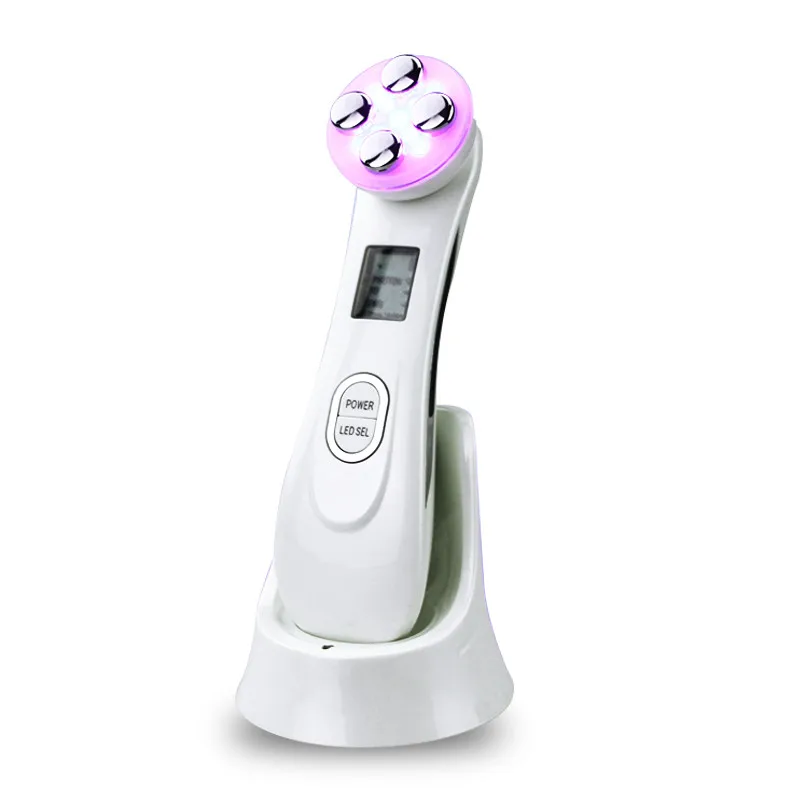 

RF&EMS Beauty Instrument Electrical Muscle Stimulation LED Photon Face Skin Rejuvenation Remover Wrinkle Free Shipping