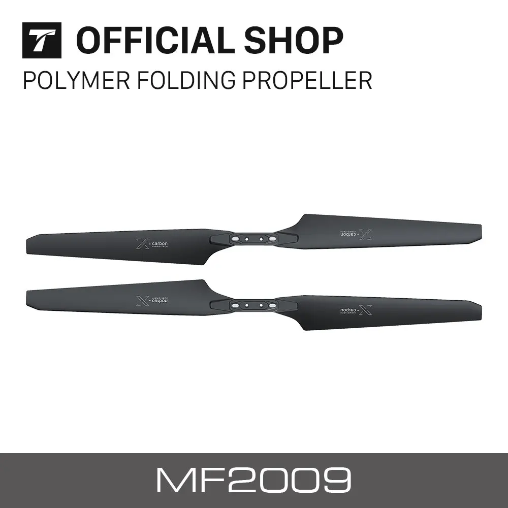 Hélice de Carbono para rc T-motor Novo Folding Multi-rotores Vtol Mf2009