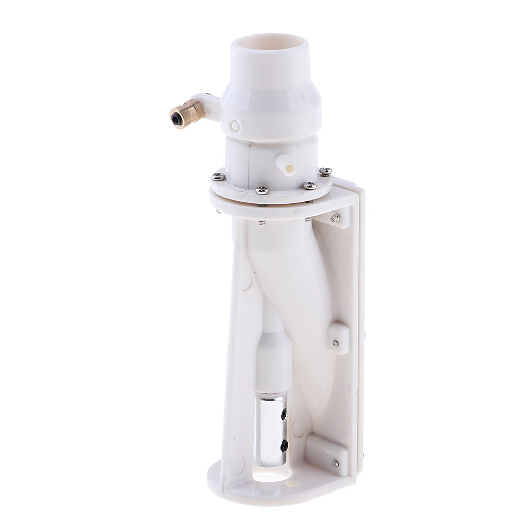 16mm Waterjet Pump Spray Water Thruster Water Jet Servo Pump for DIY RC Jet/Fishing Boat Replacement White
