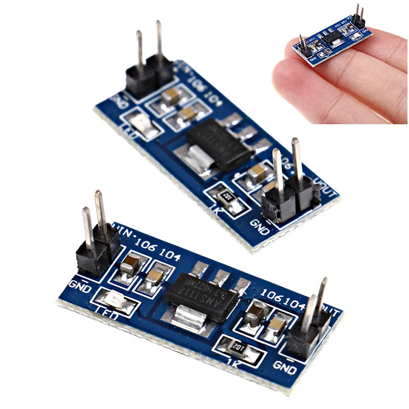 

2pcs 4.5V-7V To 3.3V AMS1117-3.3V Module AMS1117-3.3 Wholesale