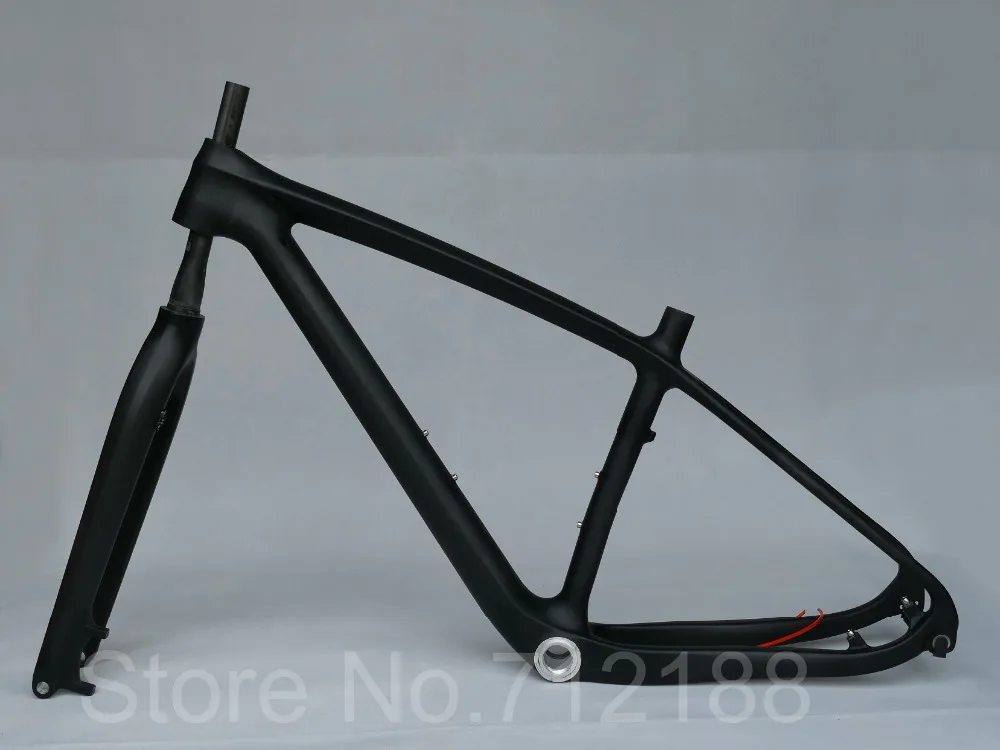 29er UD карбоновая матовая/глянцевая вилка для горного велосипеда BSA/BB30 15 5 дюйма 17 19