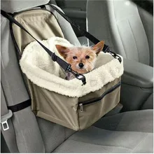 32*25*19 см Pet Carrier чехол для на автомобильное сиденье для перевозки собак водонепроницаемый щенок автомобиля бустер сиденье протектор Открытый Путешествия собака Автомобильная корзина