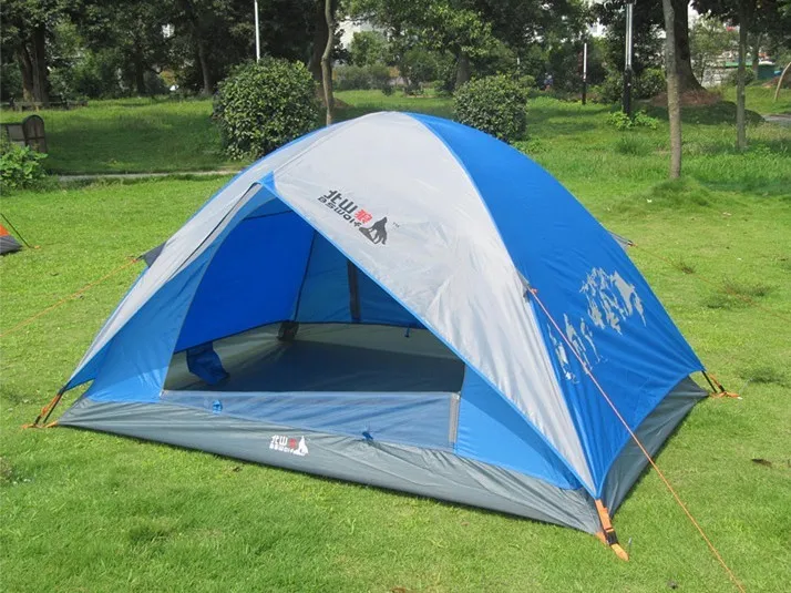 Free Shipping 2 Person Tent Cheap 210*150CM Waterproof Camping Tent Color Can Choose-in Tents ...