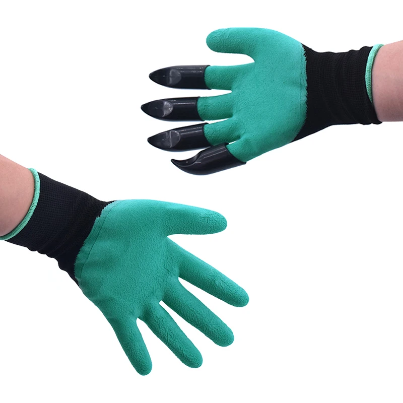 

Latex And ABS Pruning Gloves Garden Genie Gloves Quick Easy To Dig And Plant Safe For Rose Gloves Mittens Digging Gloves