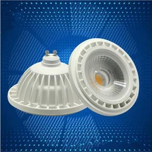 2 шт./лот) Специальное предложение высокая эффективность Крытый затемнения 10 Вт удара светодио дный AR111 свет AC85-265V/DC12V G53 GU10 Base