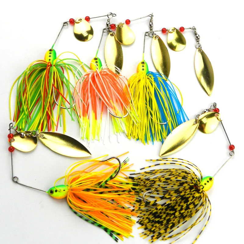 

1pc 17g Spinner Fishing Spoon Lure Bass Crankbait Fishing Hook Lure Spinnerbait Spinner Bait Fishing Accessories Pesca