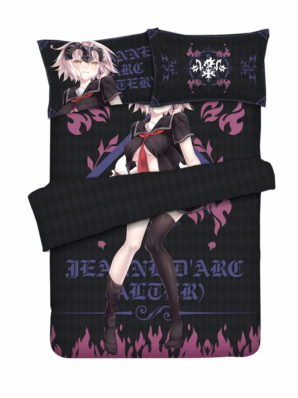 

Japanese animation bed sheet cover four sets, Jeanne d'Arc (Alter),Fate