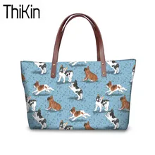 THIKIN дорожные сумки для женщин французский Бульдог Печать Топ-ручка Сумка женская модная сумка девочки Большая книга Сумка женственная