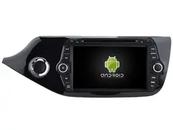 Android 2013 octa core 4 ГБ оперативная память dvd плеер автомобиля для KIA CEED 2014-8,0 ips сенсорный экран головных устройств магнитофон радио с gps