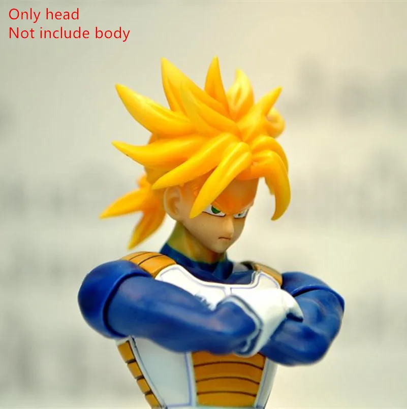 

Free Shipping Jacksdo SHF Dragon Ball Super Saiyan Trunks head for Bandai Datong Models