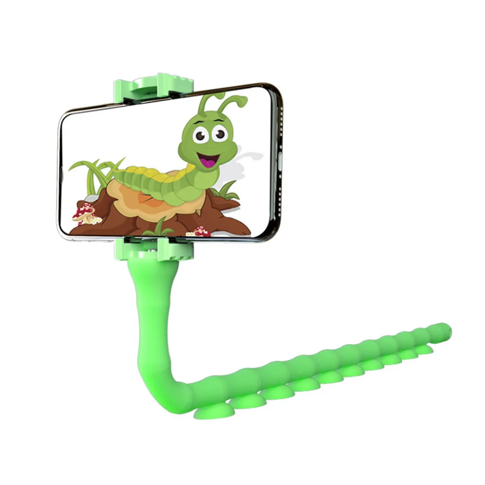 

Universal Phone Stand Holder Flexible Cute Worm Lazy Mobile Cell Phone Holder Bed Desktop Universal Bracket Dock#G3