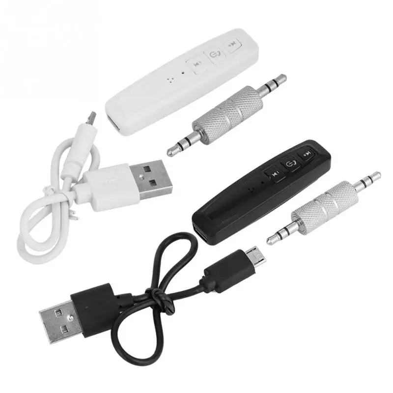 Mini Wireless Bluetooth Audio Receiver Adapter 3.5mm Jack Support TF