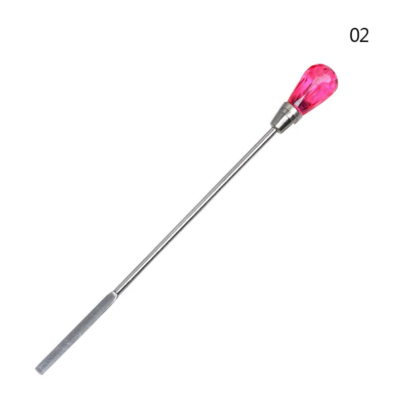 Bar Rose Red Новинка модные горячие пигмент УФ Смола DIY ремесла Ювелирные изделия инструменты порошок ложка перемешивание бар пузырьковая игла dg88 - Цвет: Bar Rose Red