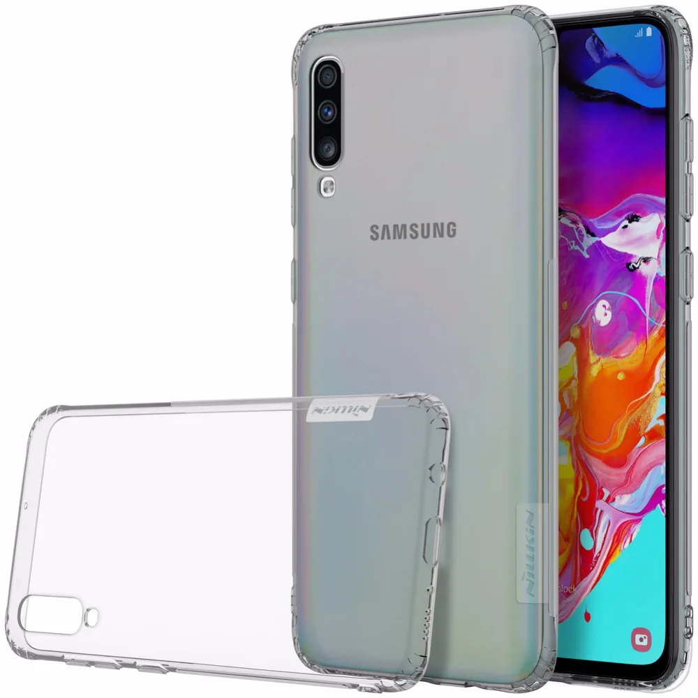 Для samsung Galaxy A70s A50s A30s A70 A50 A30 чехол Nillkin из ТПУ 0,6 мм мягкий чехол для телефона задняя крышка прозрачный чехол A70 A50 A30