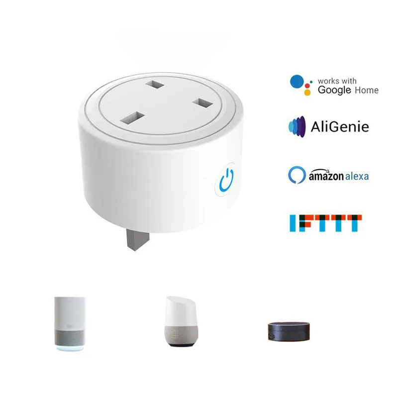 Умная розетка ЕС Великобритания США розетка адаптер для Amazon Alexa эхо Google Assistant Homekit мини IFTT Wifi Smart Plug