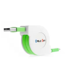 OOTDTY 2A выдвижной USB-C type C 3,1 зарядный кабель шнур высокоскоростное зарядное устройство для синхронизации данных