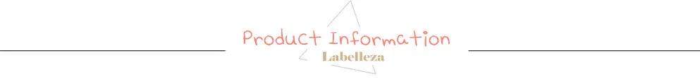 Labelleza producton information_副本