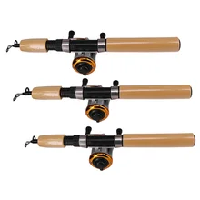 Зимние комплекты для ловли со льдом и нахлыстом W/рыболовные удочки, катушка для карпа, комбинированная жесткая удочка, портативное спиннинговое литье, набор снастей W/Pesca Pole