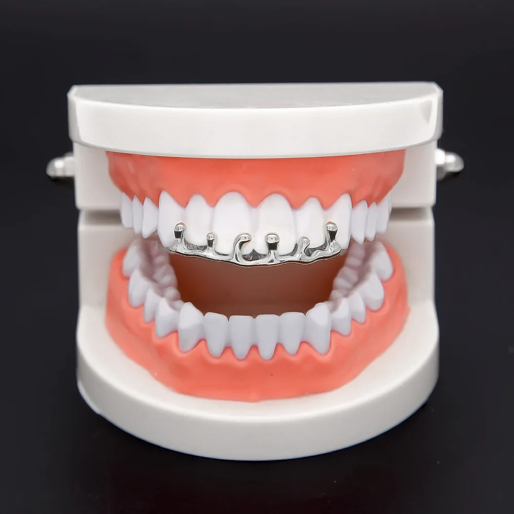 Хип-хоп зубная решетка в форме капли для зубов, подходит для верхней и нижней части зуба, золото, серебро, розовое золото, зубные грили для женщин и мужчин, украшения для тела