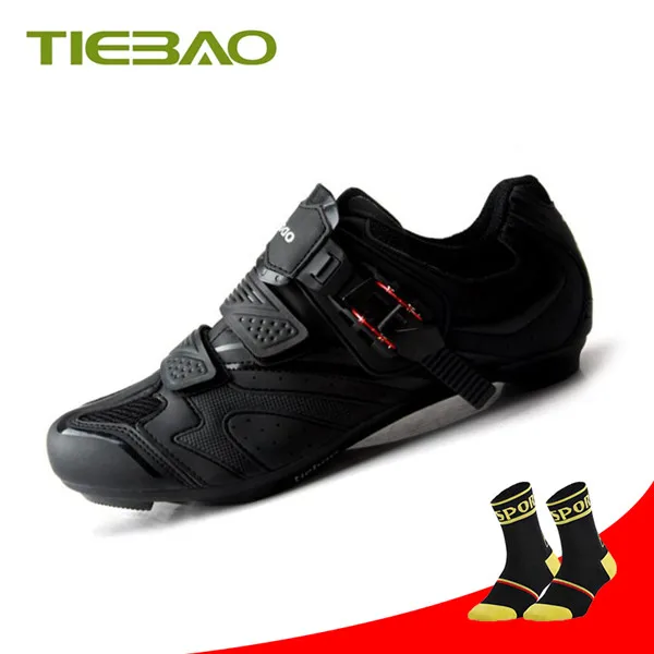 TIEBAO/Мужская обувь для шоссейного велоспорта; самоблокирующиеся; sapatilha ciclismo; женская обувь для велоспорта; обувь для езды на велосипеде; спортивная обувь; кроссовки суперзвезды - Цвет: socks for 1413 B