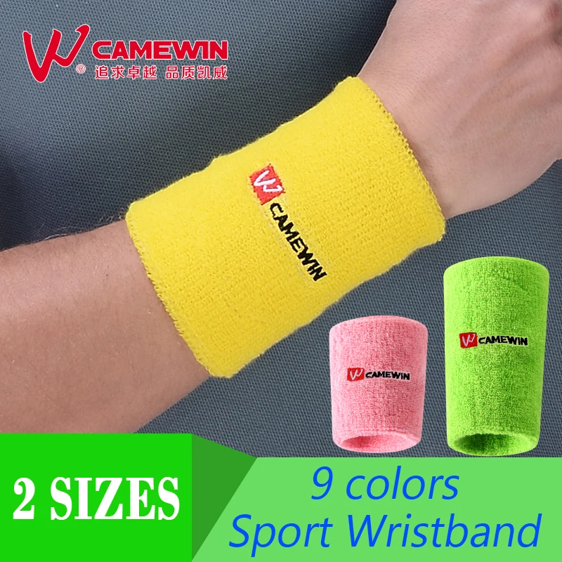 

1 Pair Tower Wristband Tennis/Basketball/Badminton Wrist Support Sports Protector Sweatband 100% Cotton Gym Wrist Guard