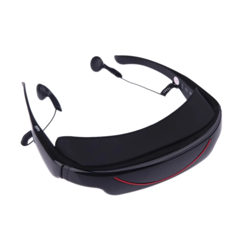 4GB 72" 169 Virtual Wide Screen Video Glasses Eyewear Mobile Private