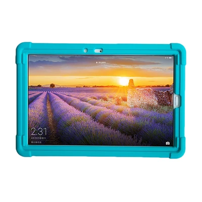 MingShore для huawei MediaPad M5 10,8 дюймов CMR-W09/AL09 противоударный силиконовый чехол для планшета для huawei M5 Pro планшет прочный Чехол - Цвет: Turquoise