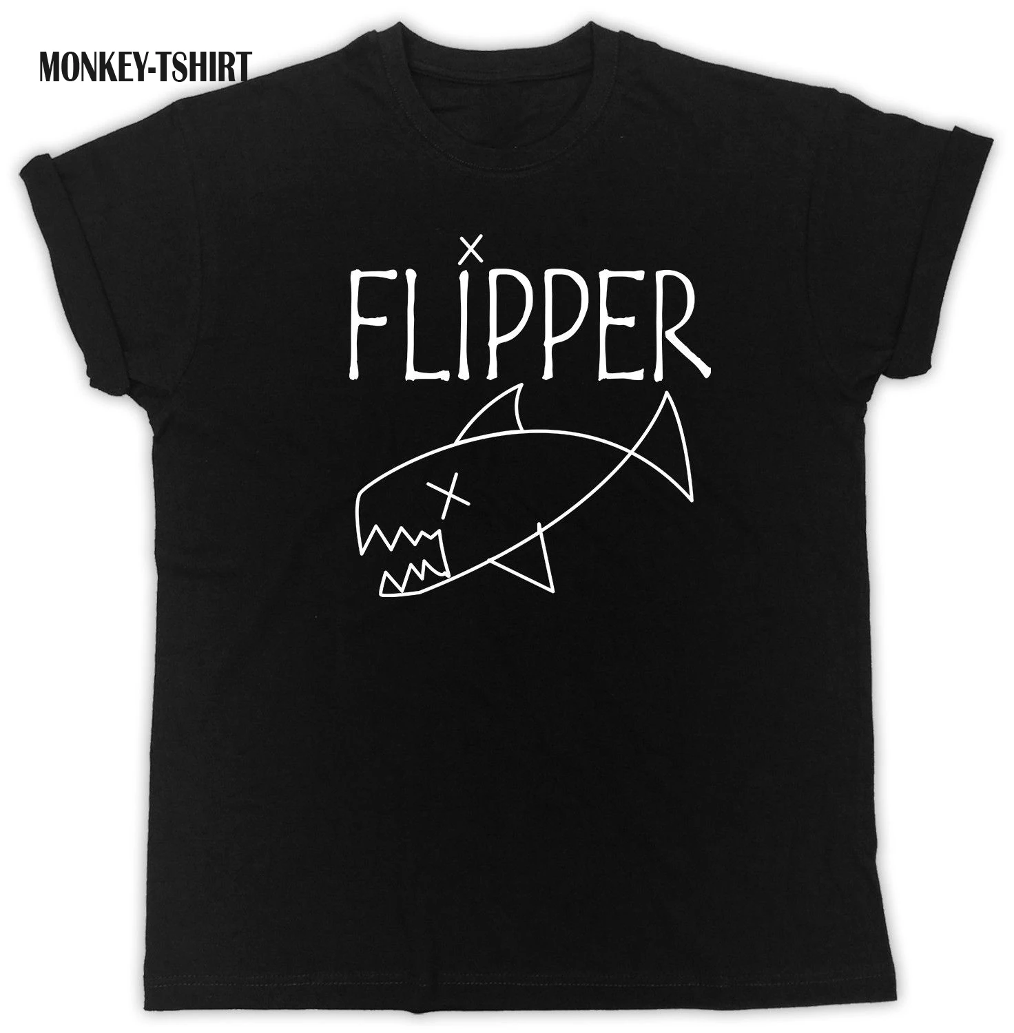 flipper band shirt