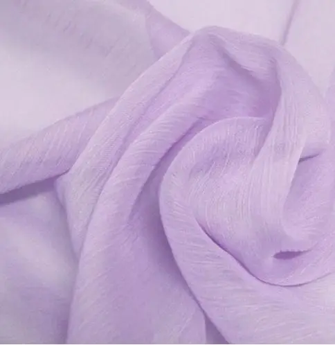 

150cm*100cm 100D crepe pleated chiffon pleated cloth fabric folds sense wrinkled chiffon crepe chiffon clothing fabric