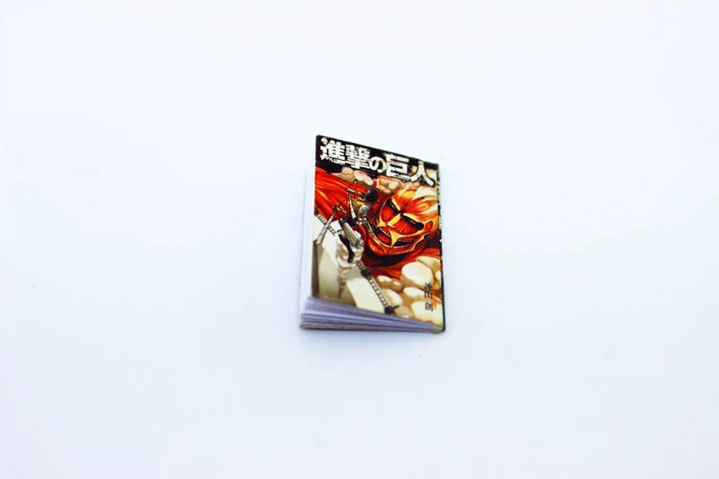 1:12 Кукольный домик Миниатюрный 3 шт. мини атака на Титанов Tetsuwan Atom начальный D комиксы игрушка для лесной семьи животных коллекционная